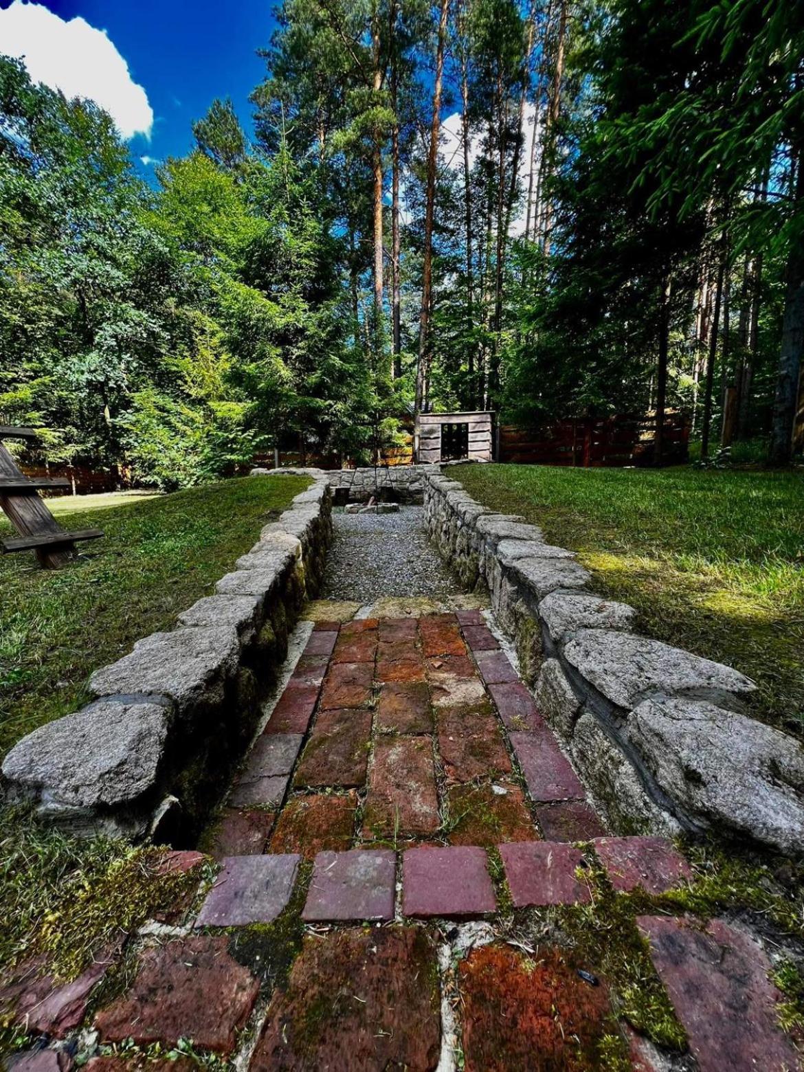 Domek Serce Lasu Hutki Exterior foto